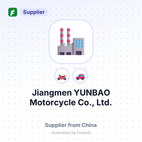 Jiangmen YUNBAO Motorcycle Co., Ltd. – summary card, no photo uploaded yet