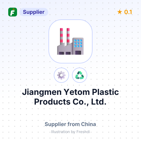 Jiangmen Yetom Plastic Products Co., Ltd. – summary card, no photo uploaded yet