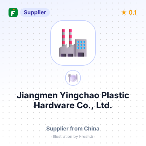 Jiangmen Yingchao Plastic Hardware Co., Ltd. – summary card, no photo uploaded yet