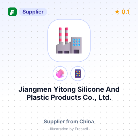Jiangmen Yitong Silicone And Plastic Products Co., Ltd. – summary card, no photo uploaded yet