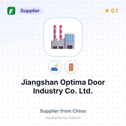 Jiangshan Optima Door Industry Co., Ltd. – summary card, no photo uploaded yet