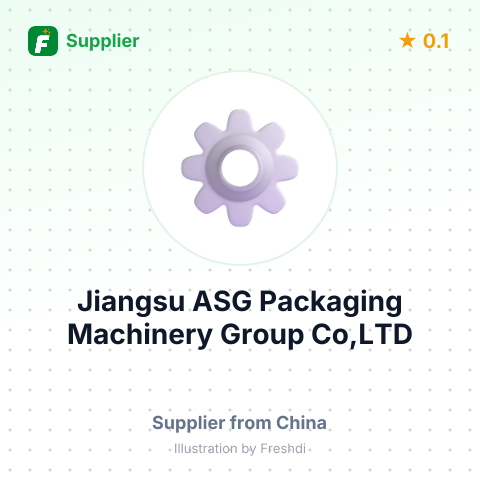 Jiangsu ASG Packaging Machinery Group Co,LTD – summary card, no photo uploaded yet