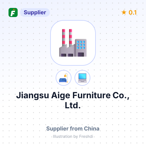 Jiangsu Aige Furniture Co., Ltd. – summary card, no photo uploaded yet