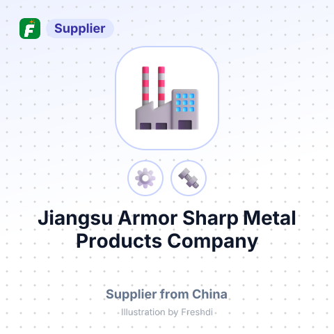 Jiangsu Armor Sharp Metal Products Company – summary card, no photo uploaded yet