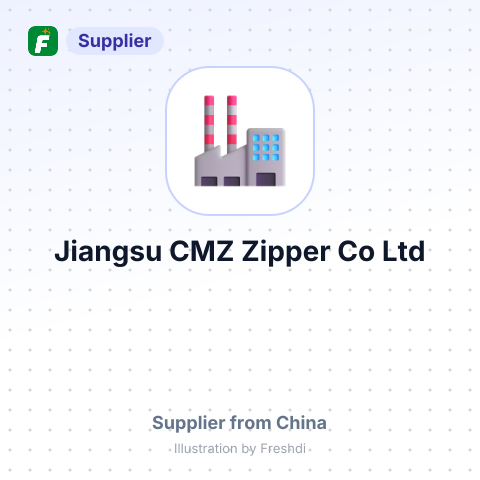 Jiangsu CMZ Zipper Co, Ltd – summary card, no photo uploaded yet