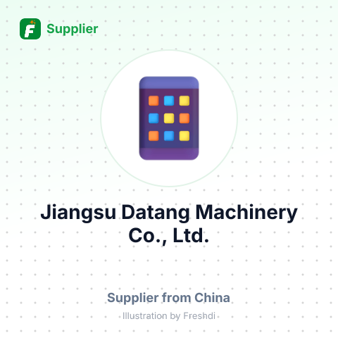 Jiangsu Datang Machinery Co., Ltd. – summary card, no photo uploaded yet