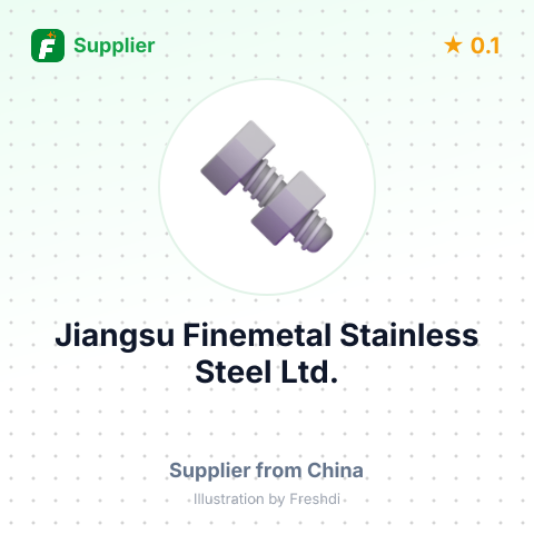 Jiangsu Finemetal Stainless Steel Ltd. – summary card, no photo uploaded yet