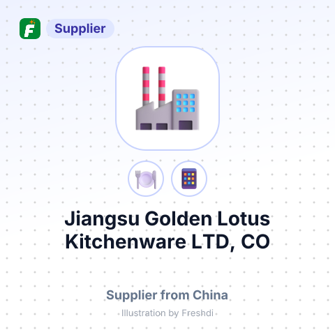 Jiangsu Golden Lotus Kitchenware LTD, CO – summary card, no photo uploaded yet
