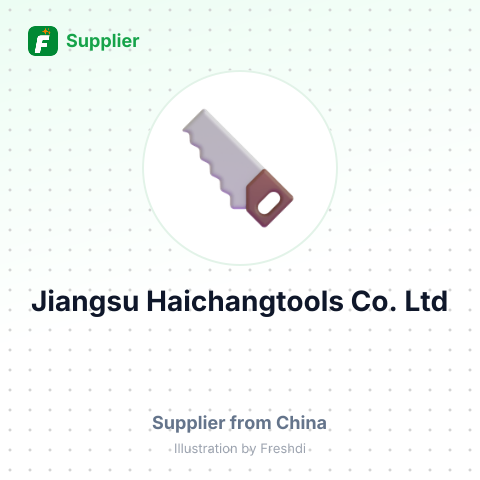 Jiangsu Haichangtools Co., Ltd – summary card, no photo uploaded yet