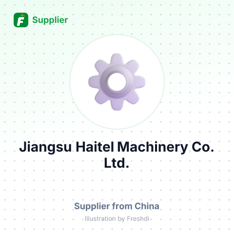 Jiangsu Haitel Machinery Co., Ltd. – summary card, no photo uploaded yet