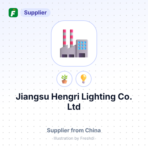 Jiangsu Hengri Lighting Co., Ltd – summary card, no photo uploaded yet