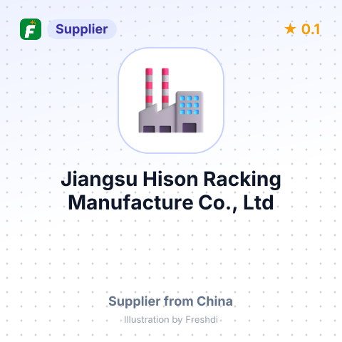 Jiangsu Hison Racking Manufacture Co., Ltd – summary card, no photo uploaded yet