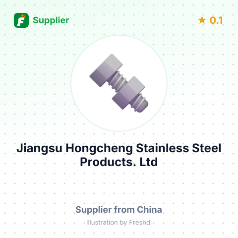 Jiangsu Hongcheng Stainless Steel Products.,Ltd – summary card, no photo uploaded yet