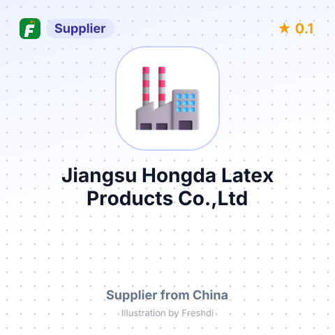 Jiangsu Hongda Latex Products Co.,Ltd – summary card, no photo uploaded yet