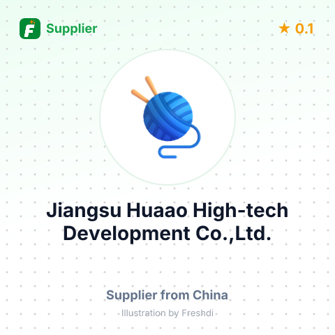 Jiangsu Huaao High-tech Development Co.,Ltd. – summary card, no photo uploaded yet