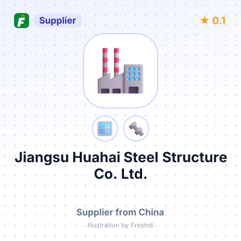 Jiangsu Huahai Steel Structure Co.,Ltd. – summary card, no photo uploaded yet
