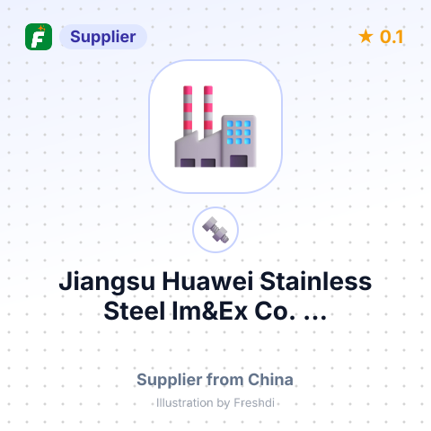 Jiangsu Huawei Stainless Steel Im&Ex Co., ... – summary card, no photo uploaded yet