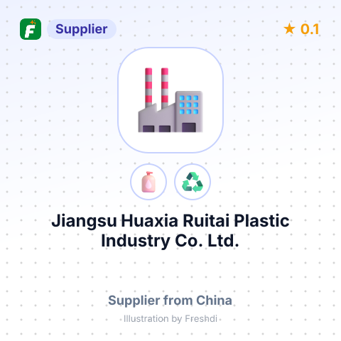 Jiangsu Huaxia Ruitai Plastic Industry Co., Ltd. – summary card, no photo uploaded yet