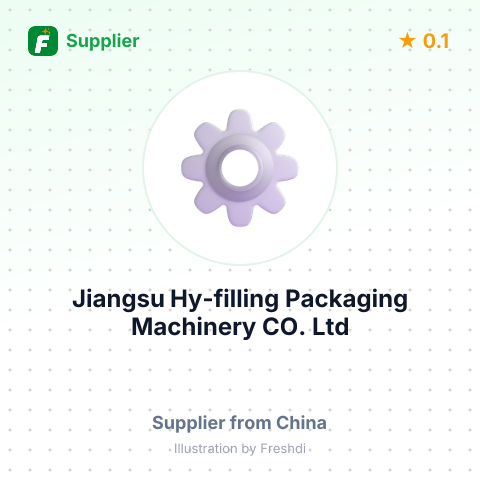 Jiangsu Hy-filling Packaging Machinery CO., Ltd – summary card, no photo uploaded yet