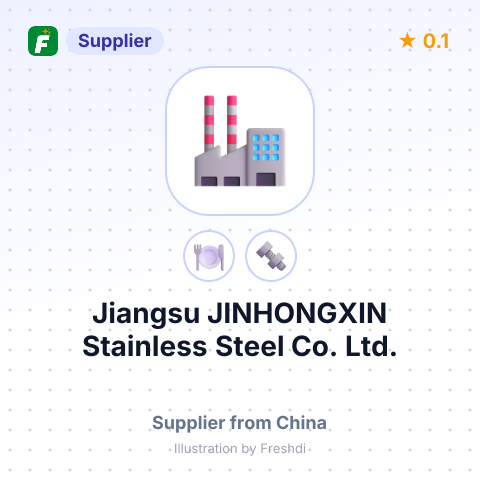 Jiangsu JINHONGXIN Stainless Steel Co. Ltd., – summary card, no photo uploaded yet