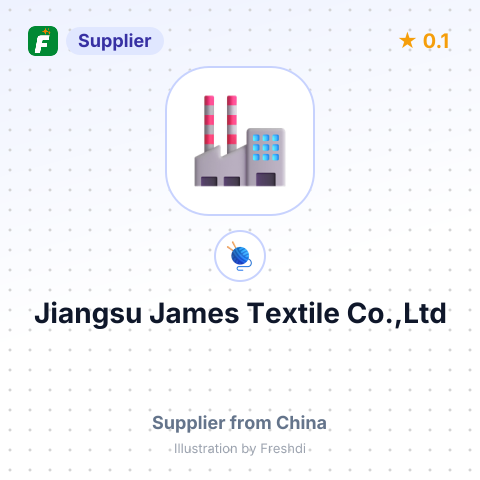 Jiangsu James Textile Co.,Ltd – summary card, no photo uploaded yet