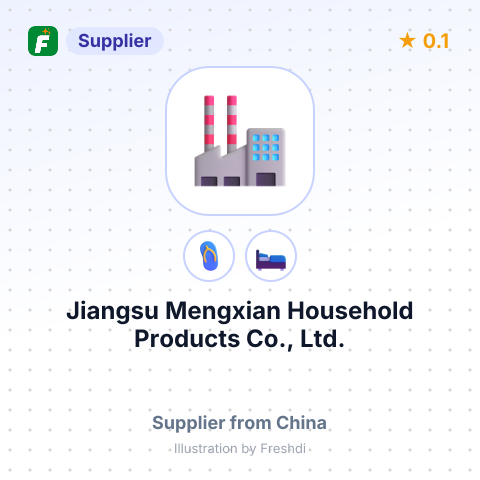 Jiangsu Mengxian Household Products Co., Ltd. – summary card, no photo uploaded yet