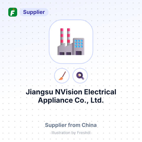 Jiangsu NVision Electrical Appliance Co., Ltd. – summary card, no photo uploaded yet
