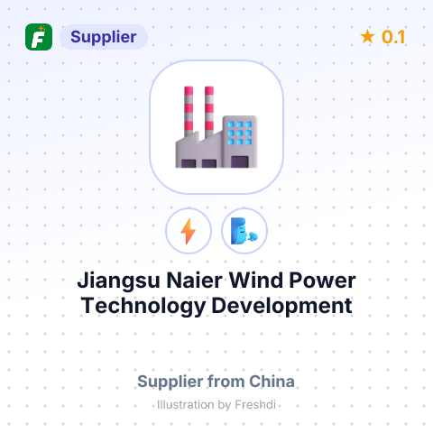 Jiangsu Naier Wind Power Technology Development Co., Ltd. – summary card, no photo uploaded yet
