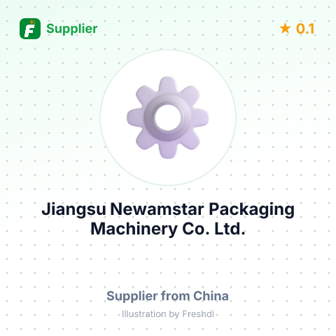 Jiangsu Newamstar Packaging Machinery Co., Ltd. – summary card, no photo uploaded yet