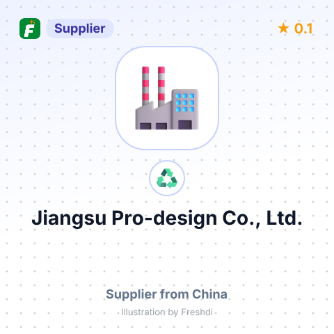 Jiangsu Pro-design Co., Ltd. – summary card, no photo uploaded yet