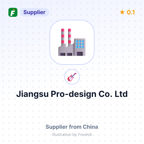 Jiangsu Pro-design Co.,Ltd – summary card, no photo uploaded yet