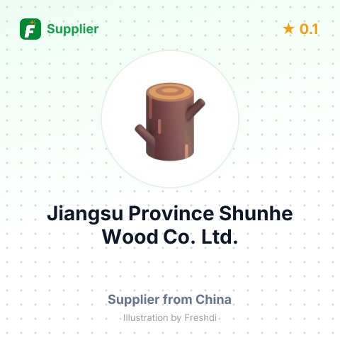 Jiangsu Province Shunhe Wood Co., Ltd. – summary card, no photo uploaded yet