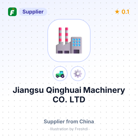 Jiangsu Qinghuai Machinery CO., LTD – summary card, no photo uploaded yet