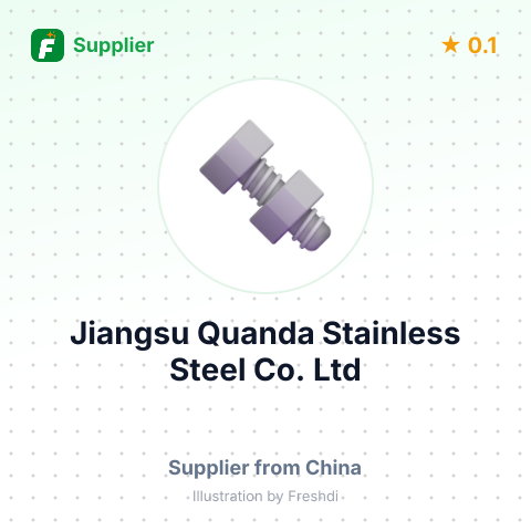 Jiangsu Quanda Stainless Steel Co.,Ltd – summary card, no photo uploaded yet
