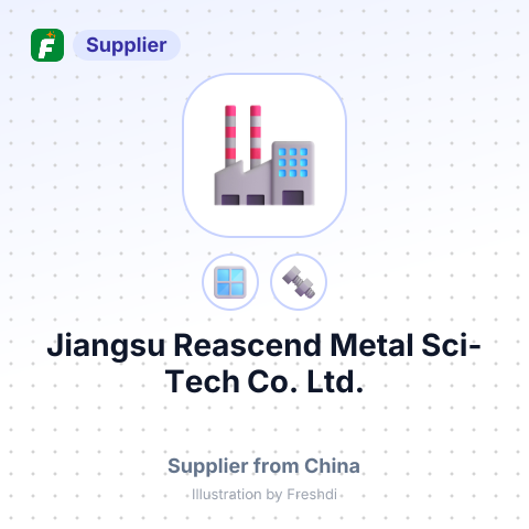 Jiangsu Reascend Metal Sci-Tech Co.,Ltd. – summary card, no photo uploaded yet