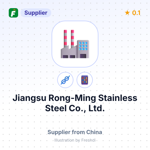 Jiangsu Rong-Ming Stainless Steel Co., Ltd. – summary card, no photo uploaded yet