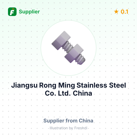 Jiangsu Rong Ming Stainless Steel Co., Ltd., China – summary card, no photo uploaded yet