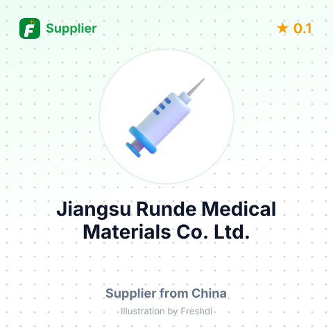 Jiangsu Runde Medical Materials Co., Ltd. – summary card, no photo uploaded yet