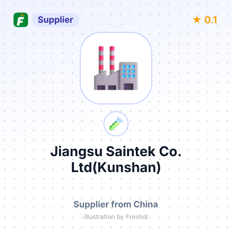 Jiangsu Saintek Co.,Ltd(Kunshan) – summary card, no photo uploaded yet