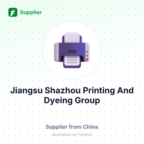 Jiangsu Shazhou Printing And Dyeing Group – summary card, no photo uploaded yet
