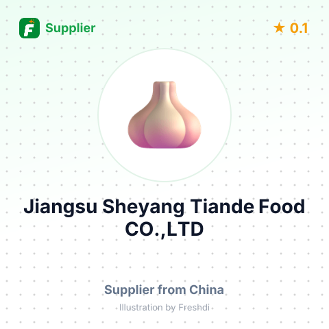 Jiangsu Sheyang Tiande Food CO.,LTD – summary card, no photo uploaded yet