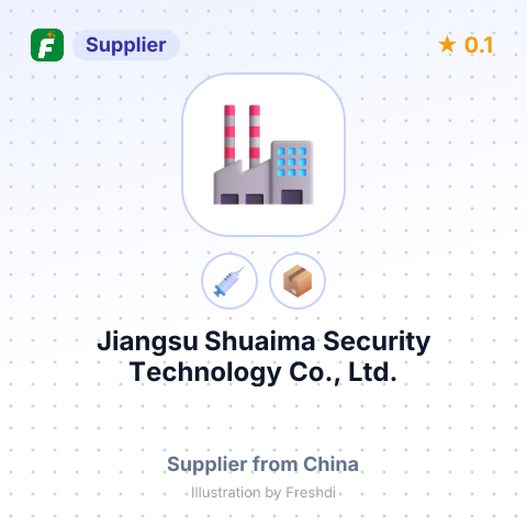 Jiangsu Shuaima Security Technology Co., Ltd. – summary card, no photo uploaded yet