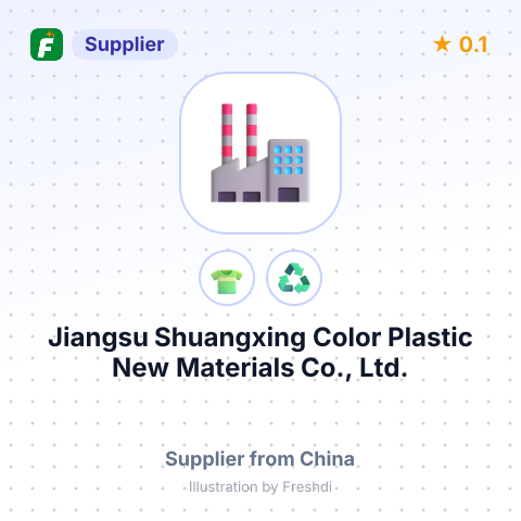 Jiangsu Shuangxing Color Plastic New Materials Co., Ltd. – summary card, no photo uploaded yet