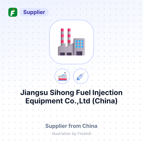 Jiangsu Sihong Fuel Injection Equipment Co.,Ltd (China) – summary card, no photo uploaded yet