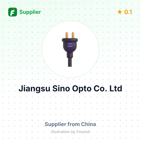 Jiangsu Sino Opto Co.,Ltd – summary card, no photo uploaded yet
