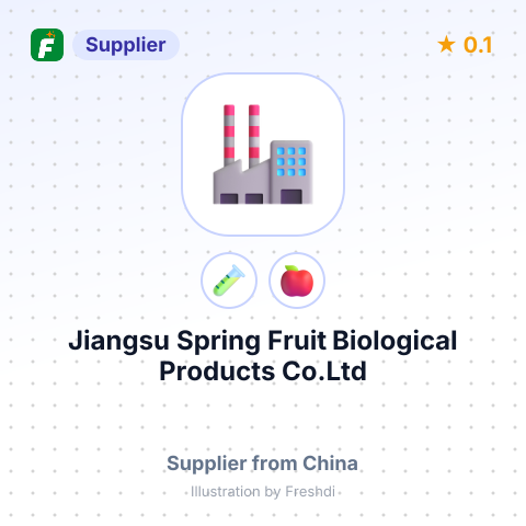 Jiangsu Spring Fruit Biological Products Co.Ltd – summary card, no photo uploaded yet