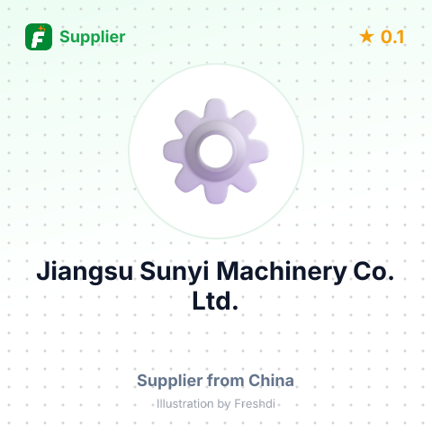 Jiangsu Sunyi Machinery Co., Ltd. – summary card, no photo uploaded yet