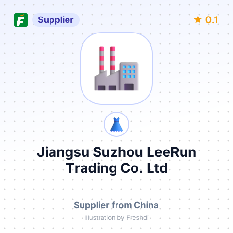 Jiangsu Suzhou LeeRun Trading Co.,Ltd – summary card, no photo uploaded yet