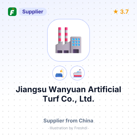 Jiangsu Wanyuan Artificial Turf Co., Ltd. – summary card, no photo uploaded yet