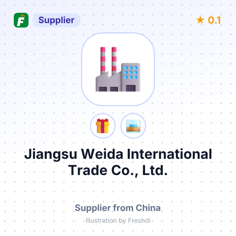Jiangsu Weida International Trade Co., Ltd. – summary card, no photo uploaded yet